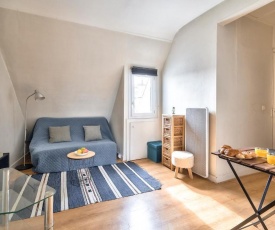 New Parisian Studio with View in the Central 11th
