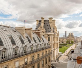 Appartement avec vue imprenable sur le Louvre