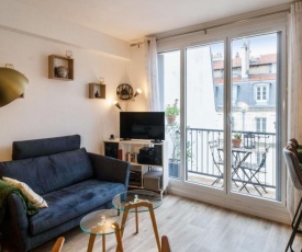 Cosy and bright studio with balcony nearby Montparnasse in Paris - Welkeys